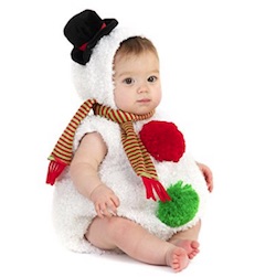 Cute Christmas Baby Snowman Costume