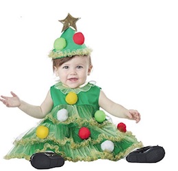 Cute Christmas Baby Christmas Tree Costume