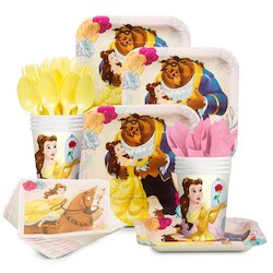 Beauty and the Beast party decorations balloons - party set