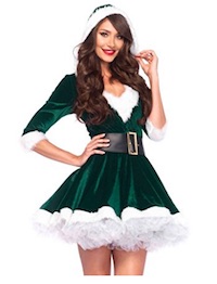 sexy christmas elf costume
