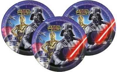 Star Wars Darth Vader Party Decorations Balloons - plates