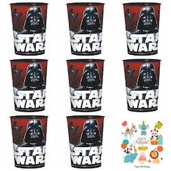 Star Wars Darth Vader Party Decorations Balloons - cups