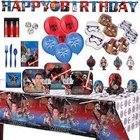 Star Wars Kylo Ren Party Supplies - compelte party set